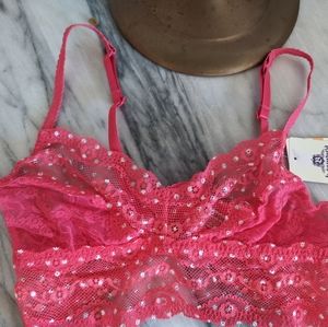 Wacoal B. Tempt'd Orange Bralette